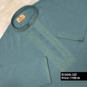 আরামদায়ক ১০০% চায়না স্টিচ এর স্মার্ট পাঞ্জাবি (32)