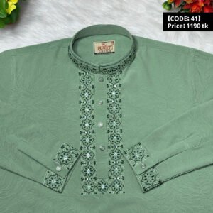 আরামদায়ক ১০০% চায়না স্টিচ এর স্মার্ট পাঞ্জাবি (41)