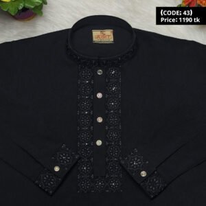 আরামদায়ক ১০০% চায়না স্টিচ এর স্মার্ট পাঞ্জাবি (43)